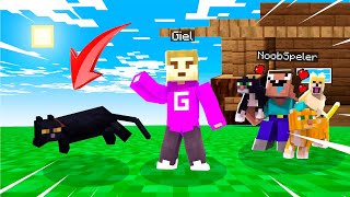 KAT ONTSNAPT Bij De DIERENWINKEL Van Giel Minecraft Survial [upl. by Dalila771]