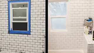 HOW TO REMOVE DRIED GROUT FROM TILE [upl. by Katlin904]