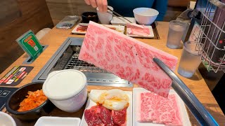 Super Value Wagyu at a BBQ Grill Restaurant in Japan [upl. by Maleen841]