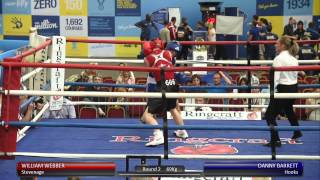 Haringey Box Cup Live Finals  William Webber v Danny Barrett [upl. by Nie995]