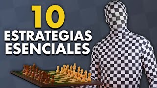 10 ESTRATEGIAS para GANAR en AJEDREZ 🔥 [upl. by Elleirbag]