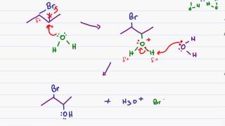 Halohydrin Formation  Alkene Reaction Mechanism [upl. by Kushner]