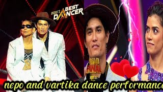 Nepo and vartika dance performance indias best dancer season 4semifinalefullepisodenepoandakina [upl. by Lacie]