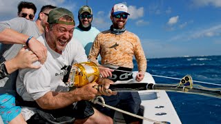 Strongest Men VS Record Size Shark [upl. by Agnot]