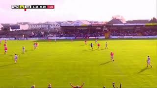 JAMES REGAN WINNING POINT  ST THOMAS V TURLOUGHMORE 2024 GALWAY CLUB HURLING FINAL [upl. by Tiny504]