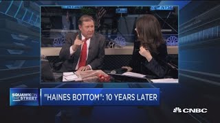 Haines Bottom Remembering a legendary CNBC call 10 years later [upl. by Babby]