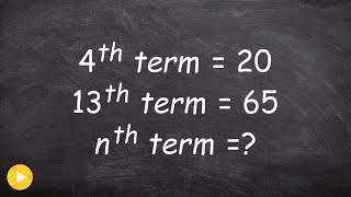 How do you find the formula for the nth term of an arithmetic sequence [upl. by Lonne]