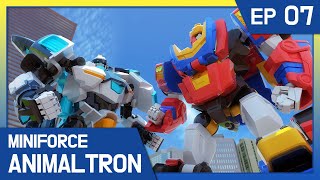 KidsPang Miniforce Animaltron｜🦁Ep7 New Hero Space Police [upl. by Veator593]