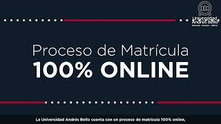 Matrícula Online UNAB 2025 – Estudiantes Antiguos [upl. by Aeki]