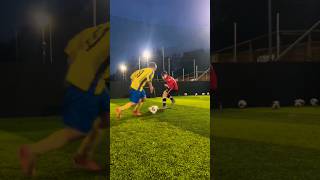 Super effective 1v1 practice🤩😍realmadridshorts academy soccerskills footballskills shortfeed [upl. by Siloum174]