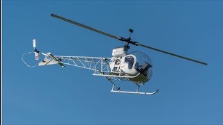 RCHeli Bell 47GIII von Vario beim LMFC in Waltrop [upl. by Westmoreland]