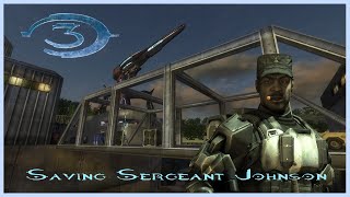 Halo Mod Showcase Saving Sergeant Johnson Creator Skorly [upl. by Sigvard]