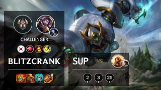 Blitzcrank Support vs Leona  KR Challenger Patch 1122 [upl. by Annawoj]