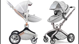 Baby Stroller Hot Mom F22 with Hot Mom 360 F23 Compareson [upl. by Elocim]