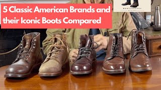 American Boot Classics Compared Indy 1000 Mile Iron Ranger Chippewa Service Boot Higgins Mill [upl. by Martens]