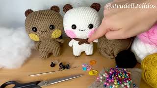 Bubu y Dudu Materiales Amigurumi [upl. by Ynnaj]