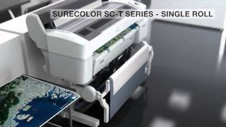 Plotters y Multifuncionales EPSON SURECOLOR serie T [upl. by Hodess]