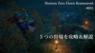 【PS5】ホライゾンゼロドーンリマスター（Horizon Zero Dawn Remastered）を熟練狩人がプレイ【031】狩場攻略＆解説 [upl. by Trinatte56]