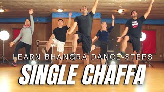 Learn Bhangra Dance Online Tutorial For Intermediate Dancers  Single Chaffa Step By Step  Lesson 8 [upl. by Zulch]