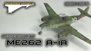 Me262 A1a  Rapid Video Build  Tamiya  148 Scale Model  Part1 of 2 [upl. by Whitcomb]