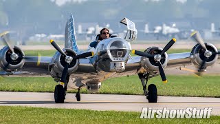 Oshkosh Departures Ballys Bomber  Sunday Part 1  EAA AirVenture Oshkosh 2021 [upl. by Adnopoz]