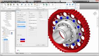 Autodesk Nastran In CAD Bolted Connection [upl. by Deland244]