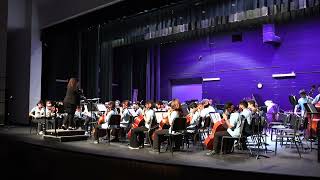 8th Grade Orchestra 1st and 2nd Songs at Meadowcreek High School recorded by Zuri [upl. by Chuipek257]