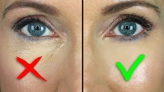 How to STOP Under Eye Concealer Creasing Mature Skin [upl. by Hcone111]