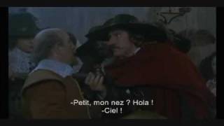 Cyrano de Bergerac avec soustitres françaisActe 1 scène 4  La tirade du nez [upl. by Oirretna991]