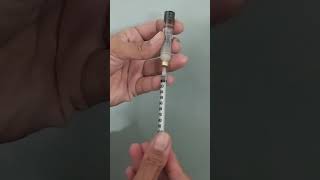 How to fill insulin syringe from penfill cartridgeinsulinepen insulin diabetesawareness [upl. by Einaffit]