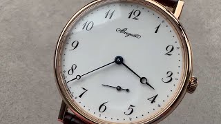 Breguet Classique Automatic Enamel Dial 7147BR299WU Breguet Classique Watch Review [upl. by Senoj75]