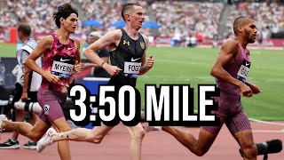 350 Mile at London Diamond League [upl. by Vasos885]