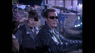 The Making of «Terminator 23D Battle Across Time» 1996 Behind The Scenes [upl. by Kanor]