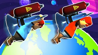 ¡¡RECORREMOS TODO el MUNDO con DOS JETPACKS 🌍😱 en DOMICILIOS EXTREMOS [upl. by Panthea780]