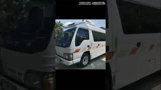 KAROSERI SANGGAR KARYA ☆ DIJUAL ISUZU AMIGO ELF LONG MINIBUS TH 2016 GASSS BOSKUUUU [upl. by Sarid996]