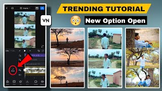 3 layer Video Editing In VN  VN Video Editing 3 Layer  Instagram Trending Reels Editing tutorial [upl. by Wynnie656]