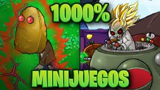 ¿Es posible terminar los MINIJUEGOS de PVZ pero todos los ZOMBIES tienen x10 veces mas VIDA [upl. by Xirtaeb]