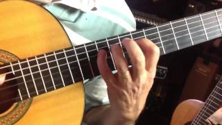 Classical guitar  Leyenda  Austurias  repeated notes [upl. by Selokcin550]