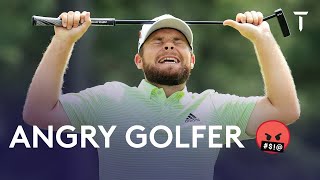 Tyrrell Hatton The angry golfer [upl. by Enamrahs]