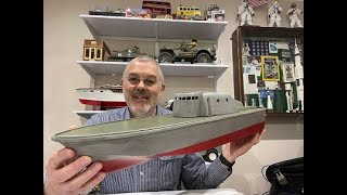 Building a radio controlled torpedo boat  the SLEC KD Perkasa Part 3 [upl. by Audwen]