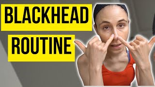 SKINCARE ROUTINE FOR BLACKHEADS DrDrayzday [upl. by Hannaj512]