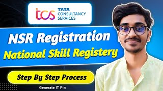 NSR Registration Process 2024  How to Apply for National Skills Registry  NSR for TCS Infosys [upl. by Assilam]