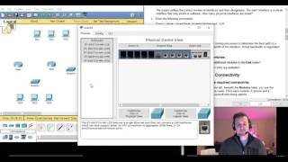 63110 Packet Tracer  Exploring Internetworking Devices [upl. by Baillieu]