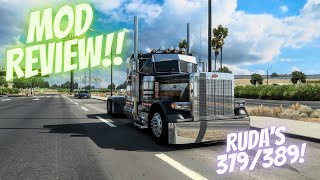 Modded Review  Peterbilt 389379  Jon Ruda  American Truck Simulator [upl. by Gavrilla]