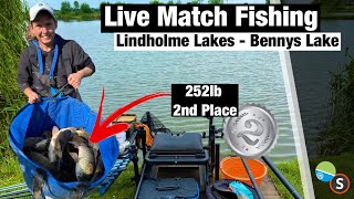 Live Match Fishing  Lindholme Lakes Bennys Lakes [upl. by Assirk]