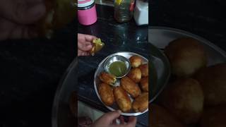 Yummy Aalu Bread Bonda Home mady easy to make so tasty youtubeshorts [upl. by Micheil]