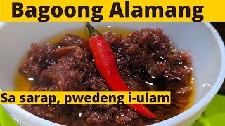 Bagoong Alamang na pwede iulam [upl. by Wardle]