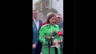 Mary Lou McDonald Time to Change Government [upl. by Ettevey985]