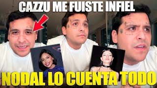 Christian Nodal da la cara al MUNDO y te lo cuenta todo sobre cazzu y ágenla SOY INFIEL [upl. by Vihs810]