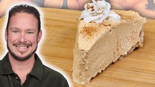 10 Minute Keto No Bake Pumpkin Cheesecake Easy Low Carb Dessert Recipe [upl. by Bohun728]